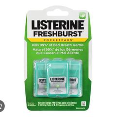 Miếng Ngậm Thơm Miệng Listerine Freshburst (72 miếng)