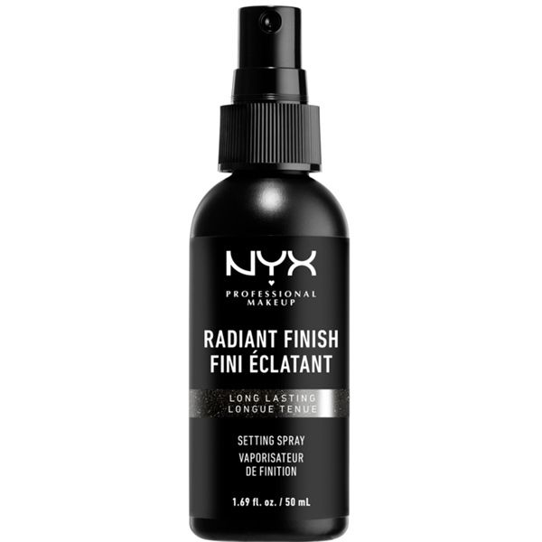 Xịt Khóa Lớp Trang Điểm NYX #Radiant Finish Setting Spray 50ml (Bắt Sáng, Da Dầu)