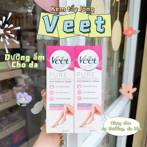 Tẩy Lông VEET Pháp 100ml #Hồng