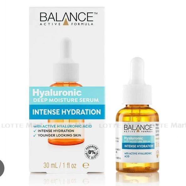 Balance - Tinh Chất Hyaluronic Acid Balance Active Formula Cấp Nước, Dưỡng Ẩm Da 30ml