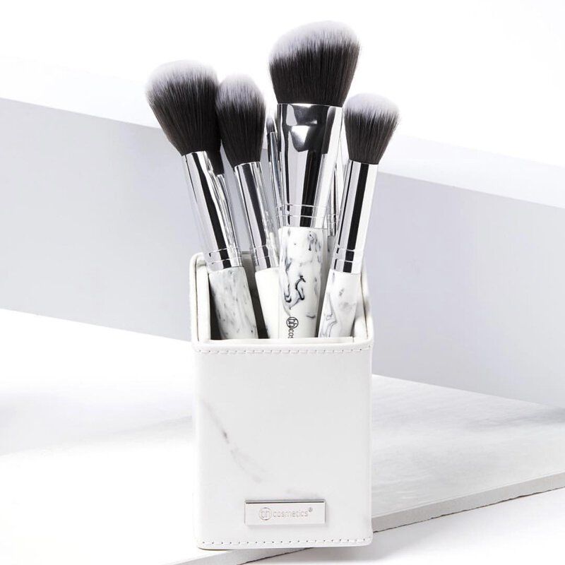 Bộ Cọ Trang Điểm 9 Cây BH Cosmetics White Marble