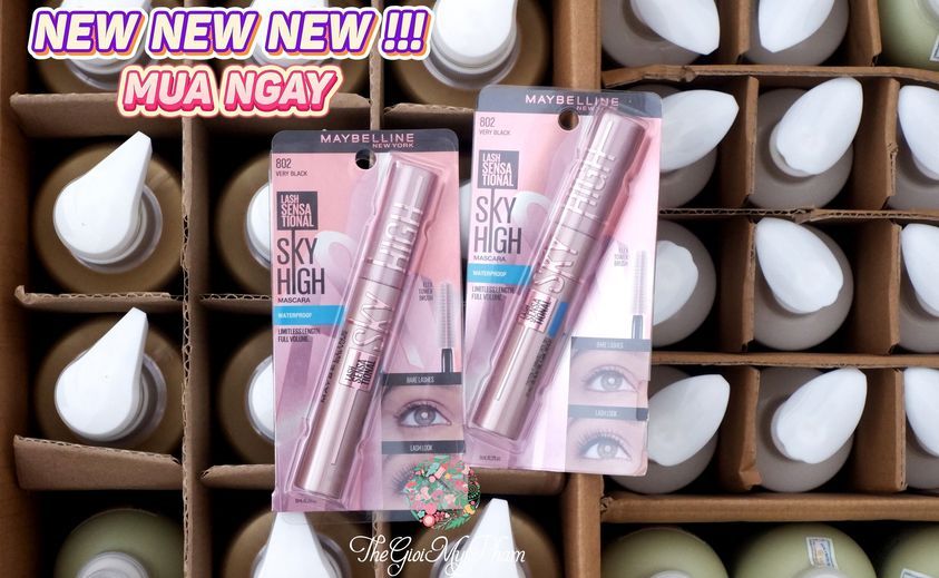 Maybelline - MCR Dày&Dài Sky Hight 802