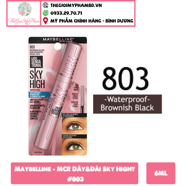 Maybelline - MCR Dày&Dài Sky Hight 803