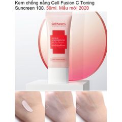 KCN Cell Fusion C Toning Sunscreen 100 50ml (Hồng)
