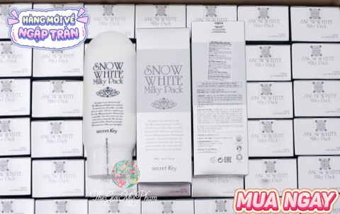 Ủ trắng Snow White Milky Pack