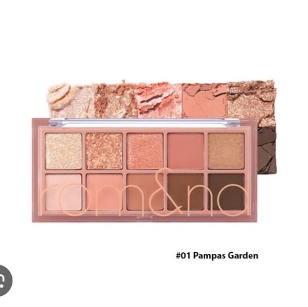 Phấn Mắt 10 Ô Rom&nd Better Than Palette #01 Pampas Garden