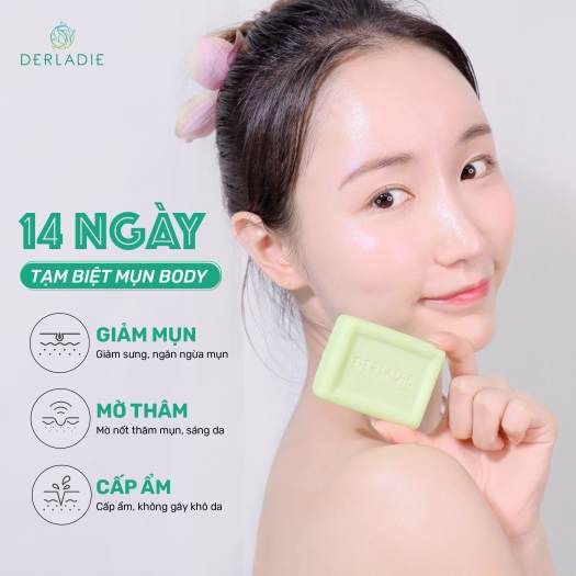 Derladie - Xà Phòng Giảm Mụn Cơ Thể Derladie Bar For Blemish 50g