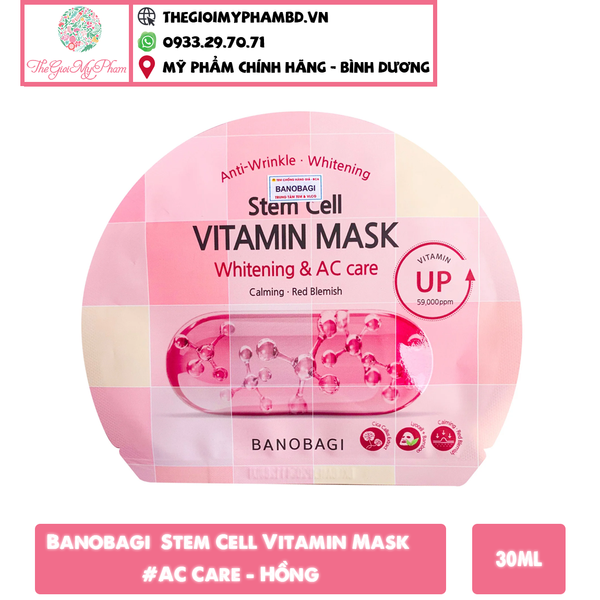 Banobagi - Stem Cell Vitamin Mask #AC Care