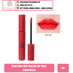 Son 3CE Velvet Lip Tint #BestEver ( Ko Tđ)
