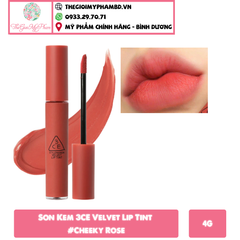 Son Kem 3CE Velvet Lip Tint 4g #Cheeky Rose