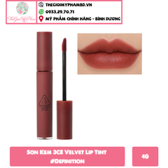 Son Kem 3CE Velvet Lip Tint 4g #Definition