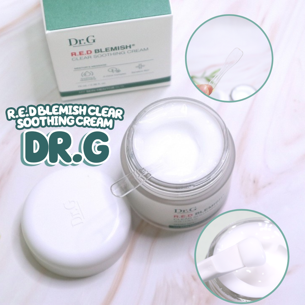 Kem Dưỡng Dịu Da, Phục Hồi Và Giảm Đỏ Dr.G R.E.D Blemish Clear Soothing 70ml