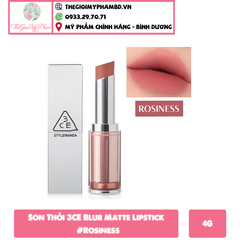 Son Thỏi 3CE Blur Matte Lipstick #Rosiness