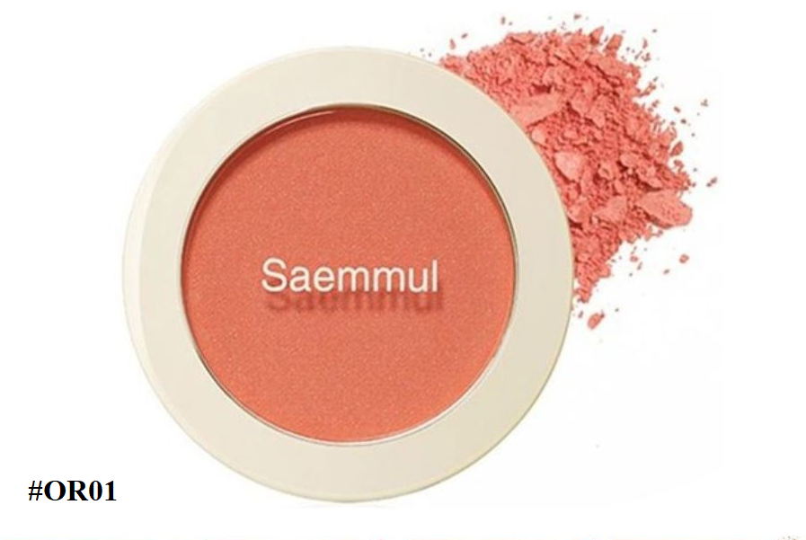 Phấn Má Hồng The Saem Saemmul Single Blusher OR01