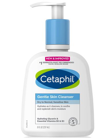 Sửa Rửa Mặt Cetaphil Gentle Skin 237ml #Dry to Normal, Sensitive Skin