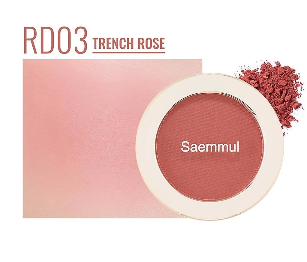 Má Hồng The Saem Saemmul Single Blusher 5g #RD03