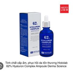 Tinh Chất Cấp Ẩm Phục Hồi Da Histolab 62% Hyaluron Complex Ampoule Derma Science 50ml