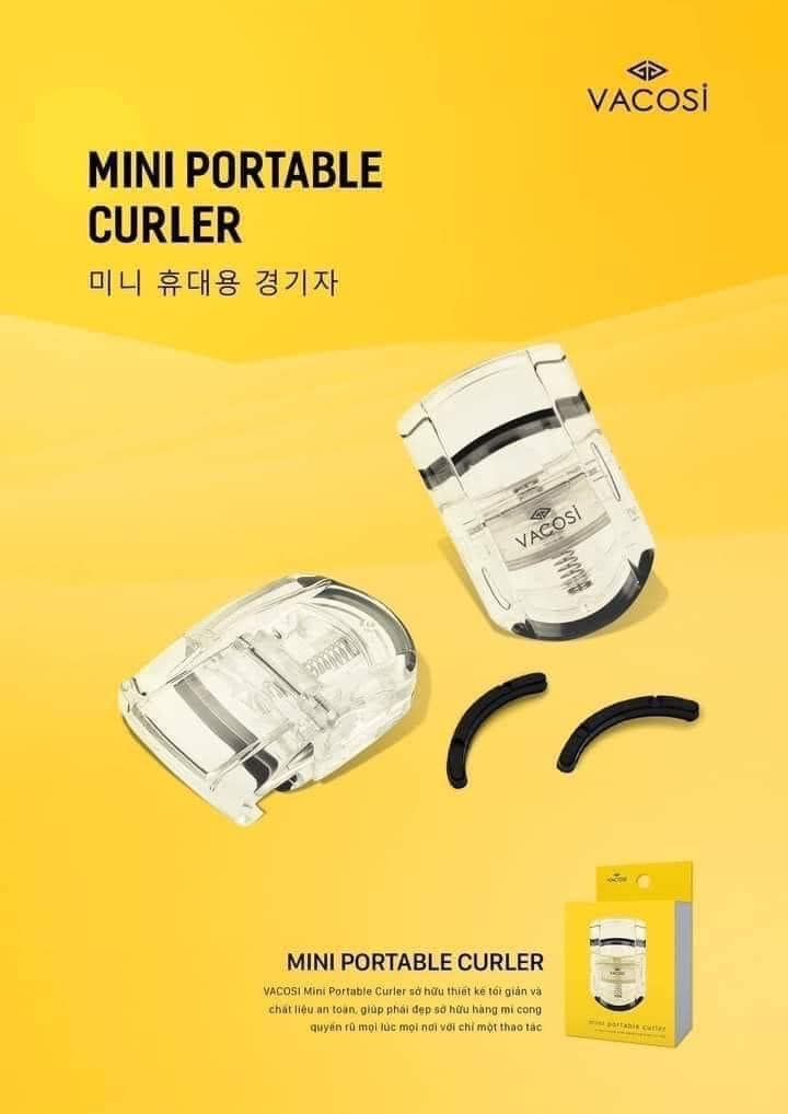 Bấm Mi Mini Vacosi Mini Portable Curler