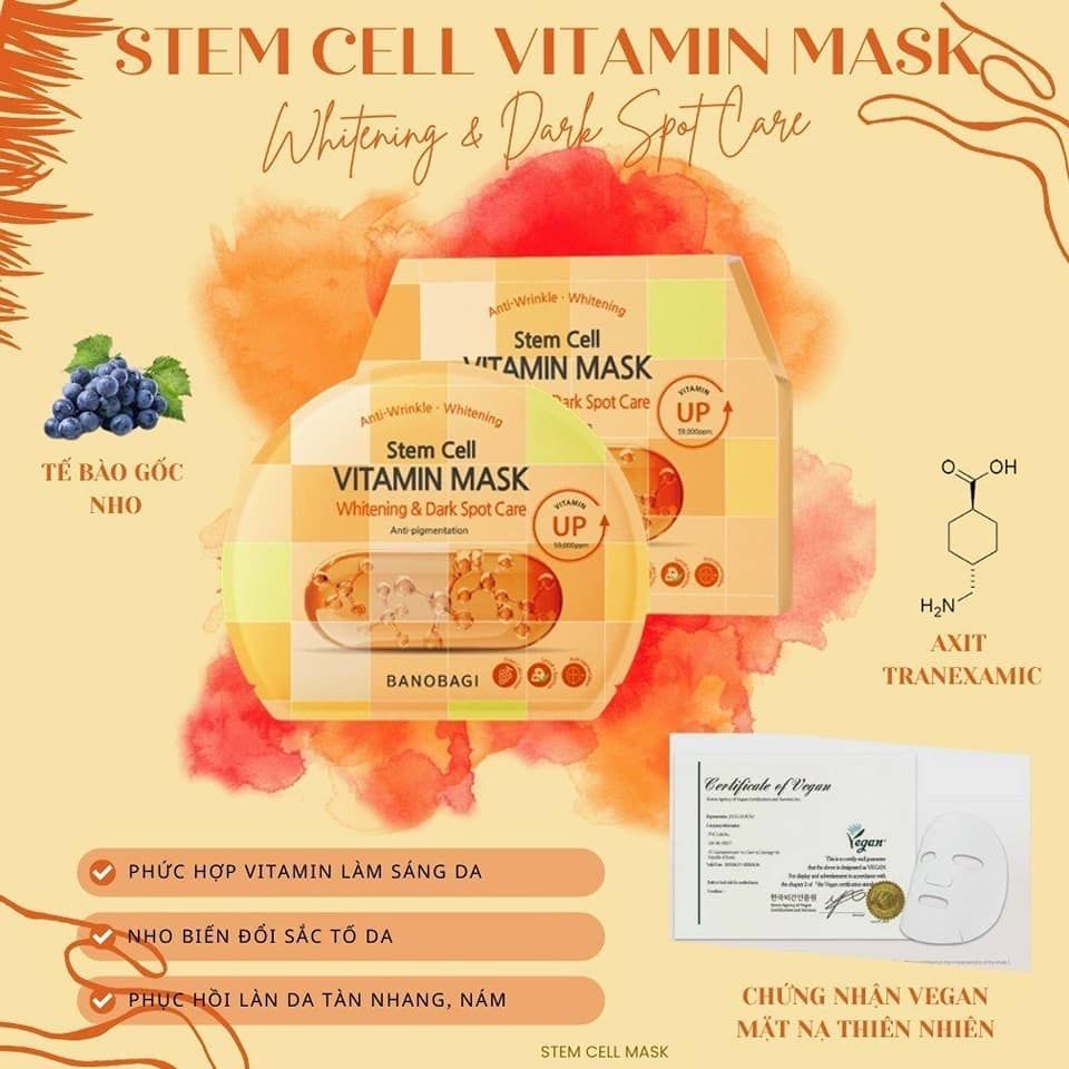 Banobagi - Stem Cell Vitamin Mask #Dark Spot Care