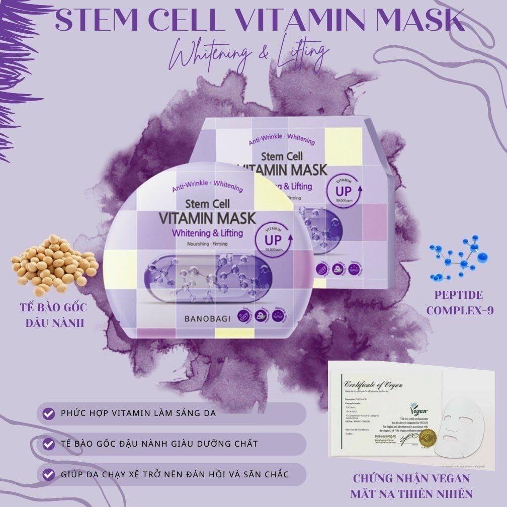 Banobagi - Stem Cell Vitamin Mask #Nourishing.Firming