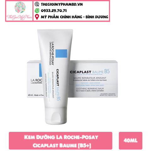 Kem Dưỡng Làm Dịu Và Phục Hồi Da La Roche-Posay Cicaplast Baume [B5+] 40ml