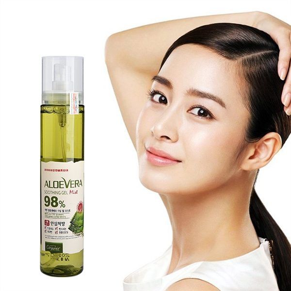 Xịt khoáng Lô Hội Aloevera 98% Soothing Gel 118ml ( Dạng Chai Vòi )