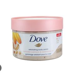 Kem Tẩy Da Chết Body DOVE 298g #Lúa Mạch&Dầu Hoa Cúc