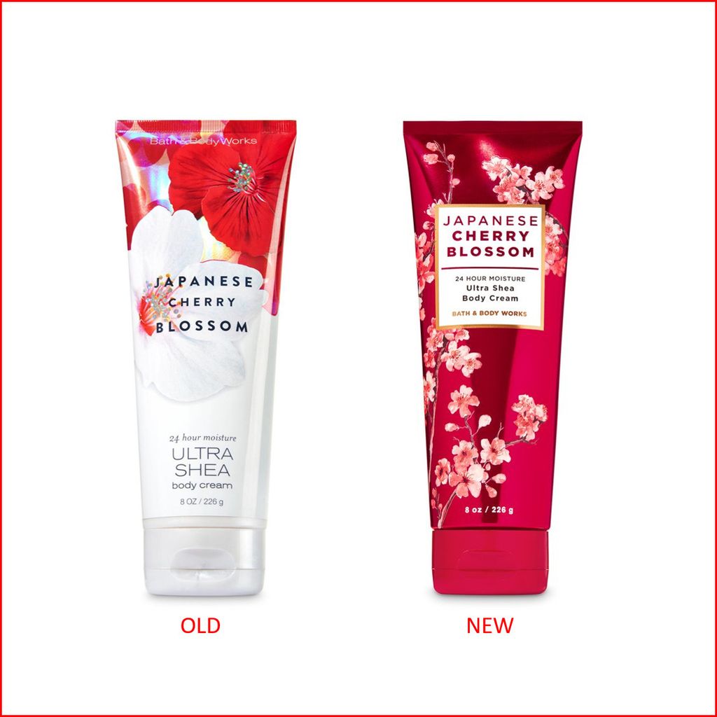 BBW - Body Cream 226g #Cherry Blossom (Mẫu mới)