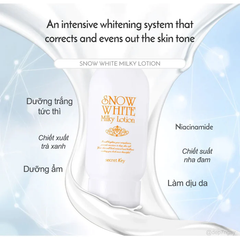 Sữa Dưỡng Trắng Da Secret Key Snow White Milky Lotion 120g