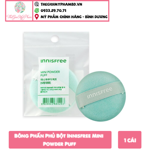 Bông Phấn Phủ Bột Innisfree Mini Powder Puff