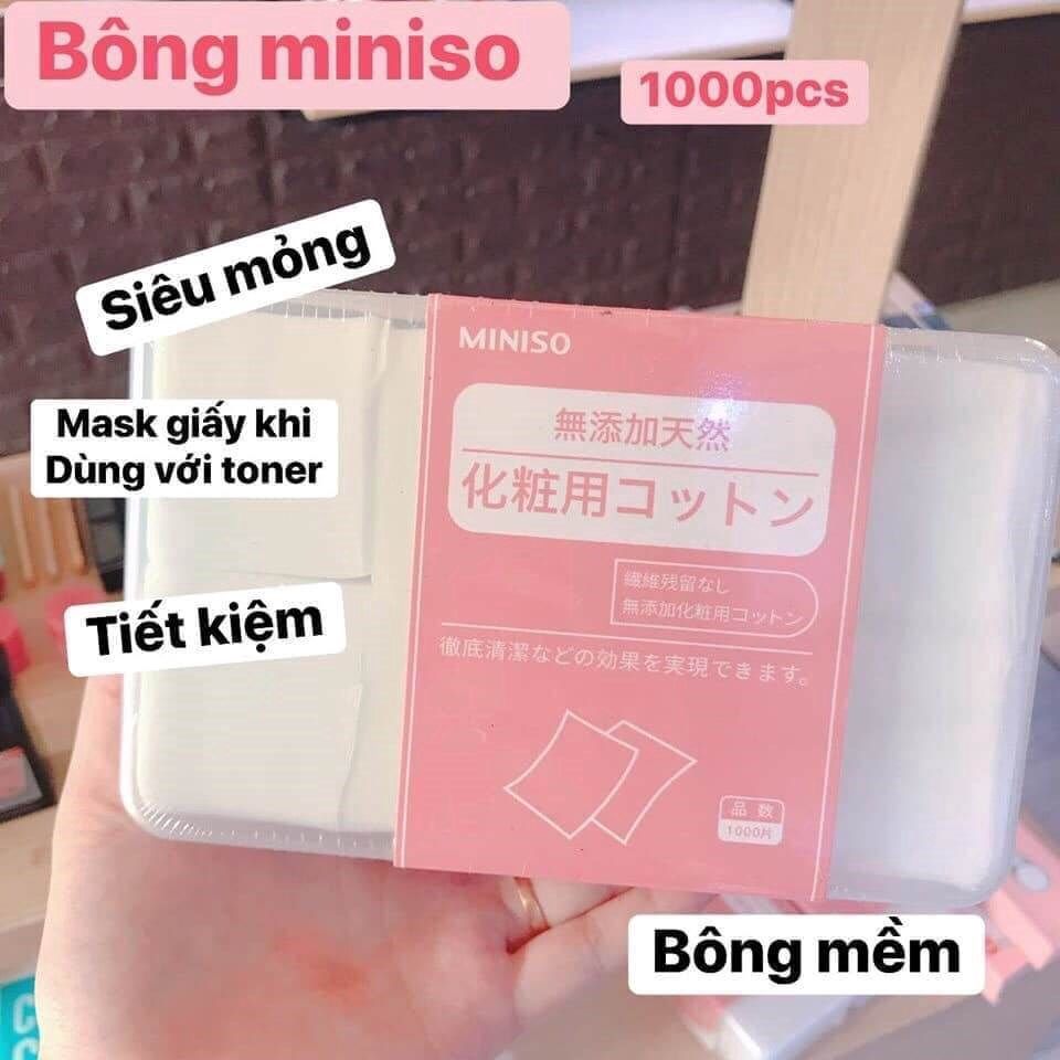 Bông Miniso 1.000 Sheets