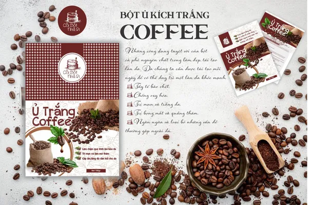 Ủ Trắng Coffee Cối Bột Nhà Ri 100gr