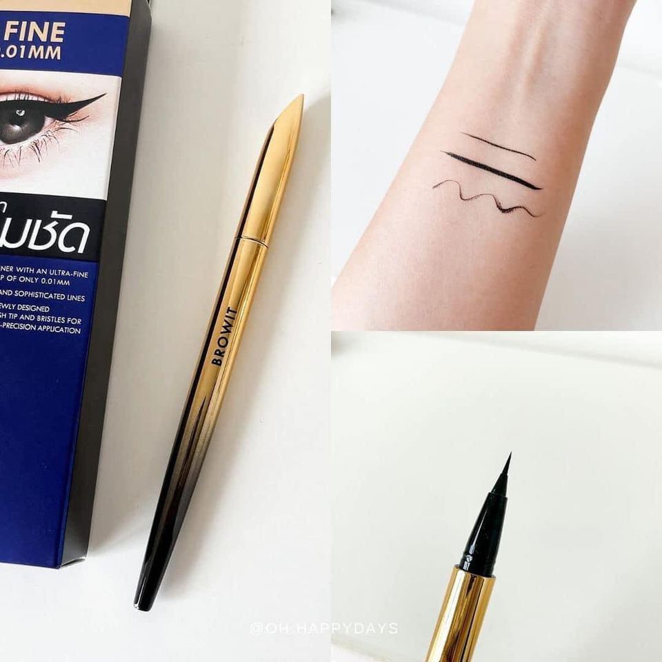 Kẻ Mắt Nước Browit Nongchat Ultra Fine Eyeliner 0.01MM