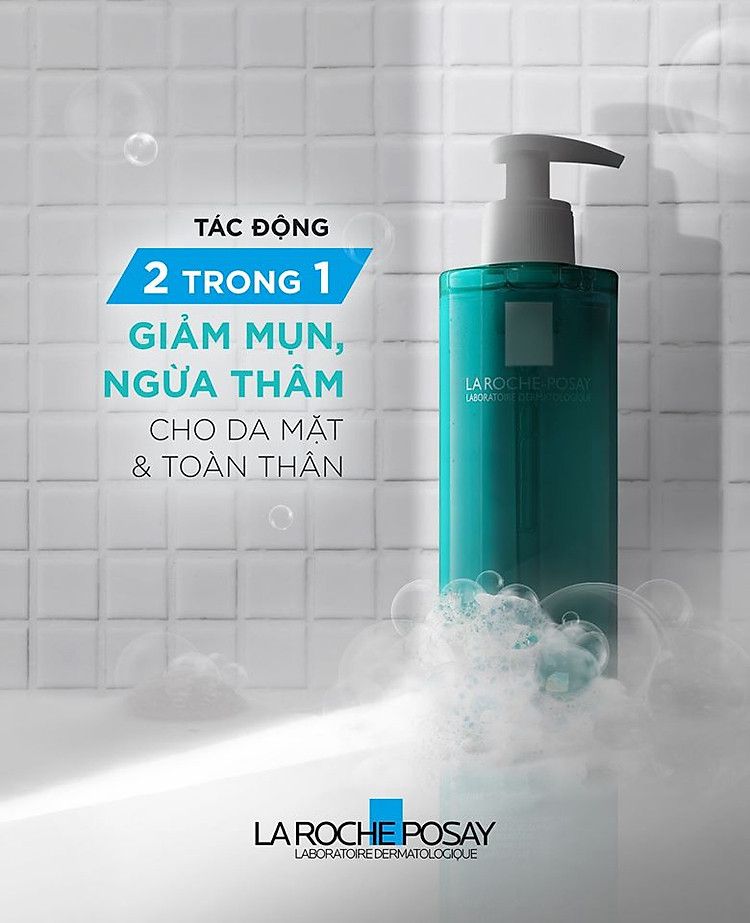 Laroche Posay - Gel Rửa Mặt & Tắm 400ml