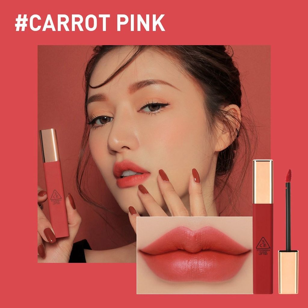 [KTD] Son kem 3CE Cloud Lip Tint #Carrot Pink