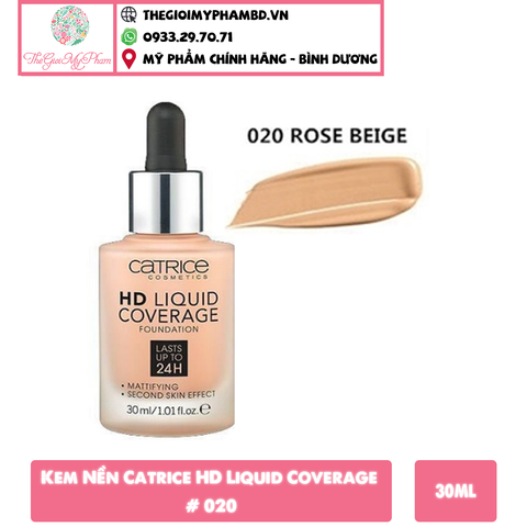 Kem Nền Catrice HD Liquid Coverage # 020