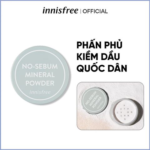 Innisfree - Phủ Bột No Sebum Mineral Powder