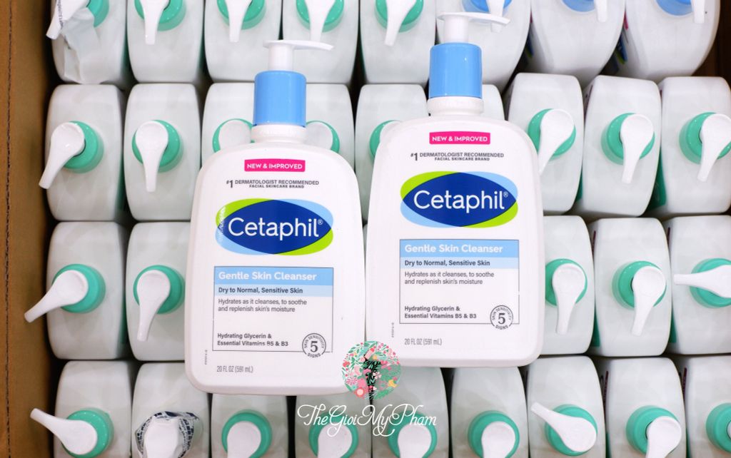 Sửa Rửa Mặt Cetaphil 591ml #Dry to Normal, Sensitive