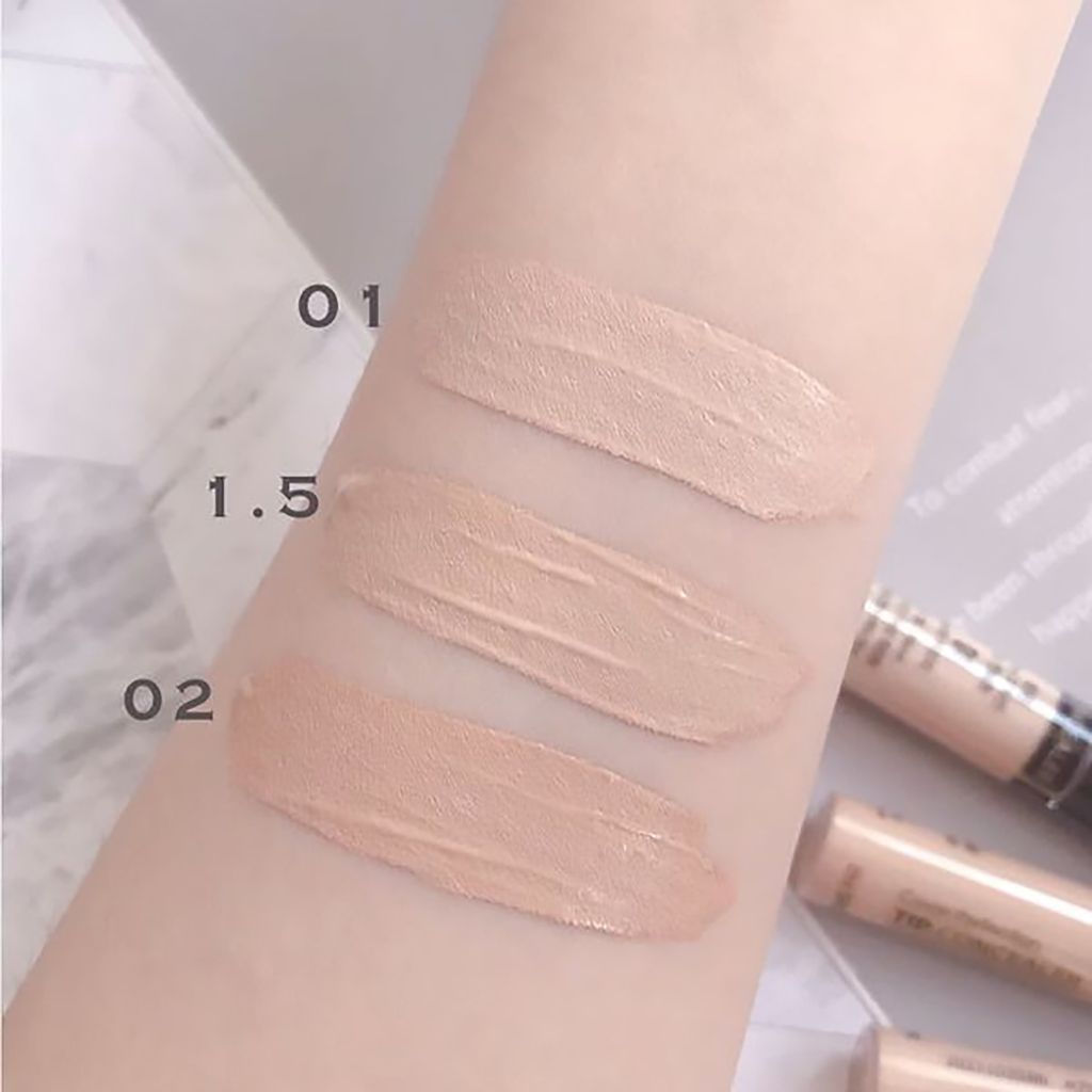 Che Khuyết Điểm The Saem Cover Perfection Tip Concealer [6,5ml] #02 Rich Beige