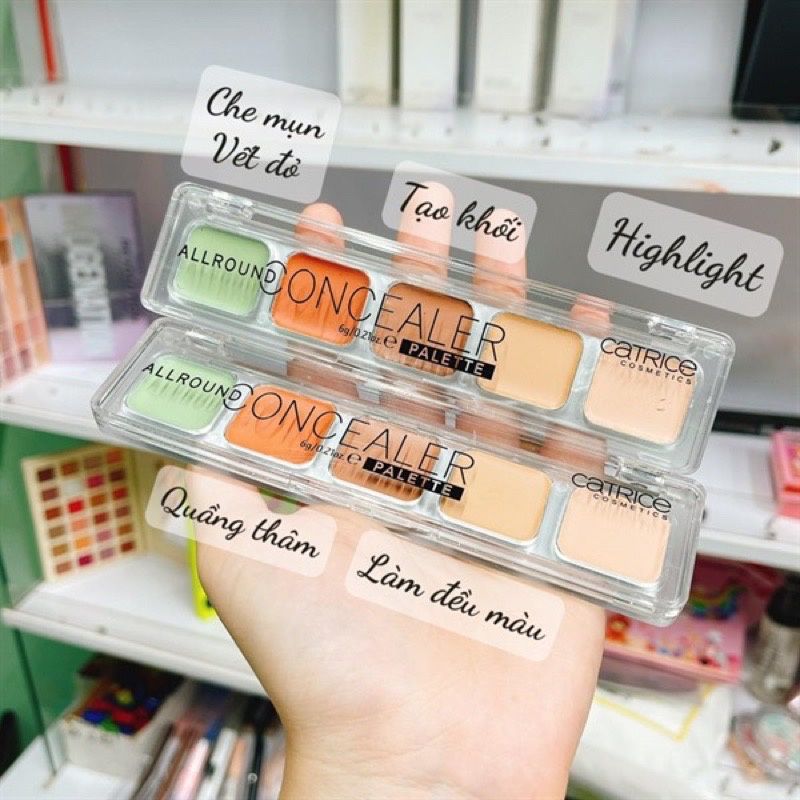 Kem Che Khuyết Điểm 5 Ô Catrice Allround Concealer