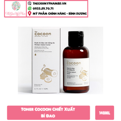 Cocoon - Nước Cân Bằng Cocoon Chiết Xuất Bí Đao 140ml