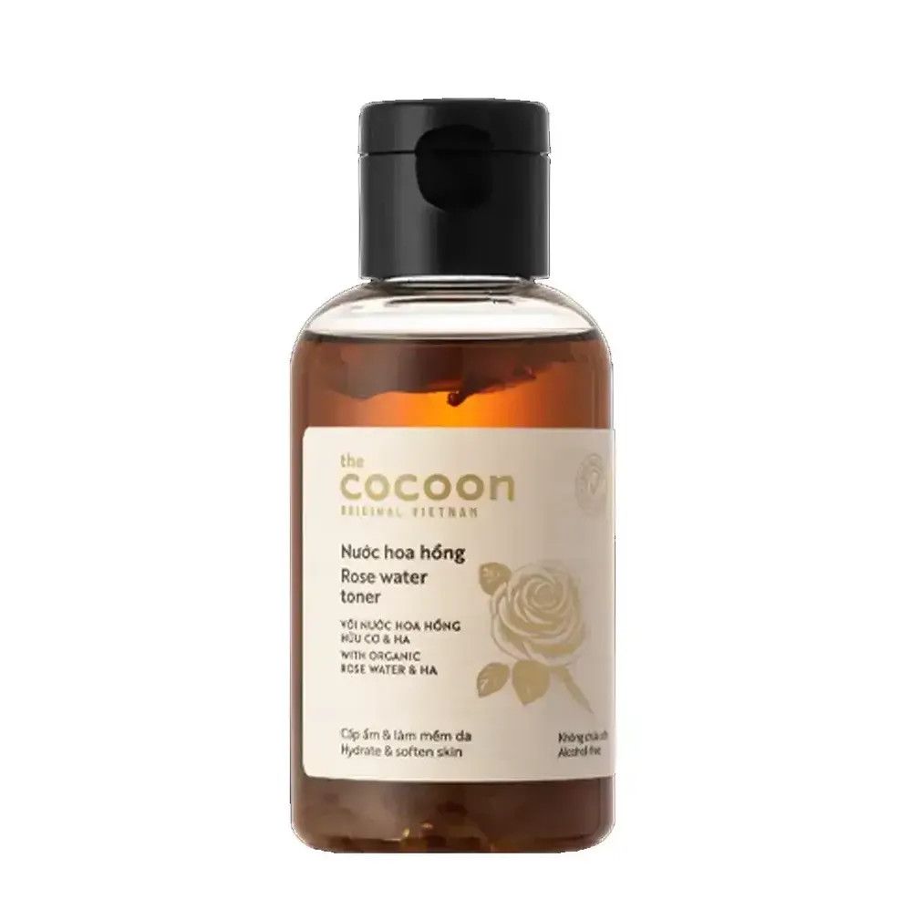 Cocoon - Nước Hoa Hồng Cocoon Rose Water Toner 140ml