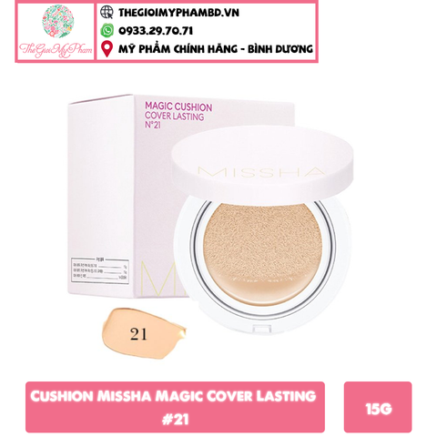 Cushion Missha Magic Cover Lasting #21