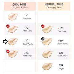 Kem Nền Kiềm Dầu Innisfree My Foundation All Day LongWear 30ml #21N Warm Vanilla