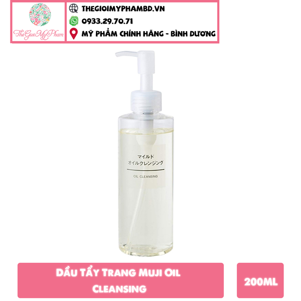 Dầu Tẩy Trang Muji Nhật 200ml