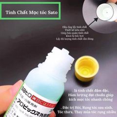 Tinh Chất Thảo Dược Kích Thích Mọc Tóc Sato 30ml