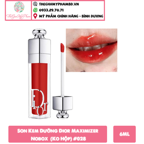 Dior - Son Kem Dưỡng Dior Maximizer Fullsize Ko Hộp #028 ( ko tđ)