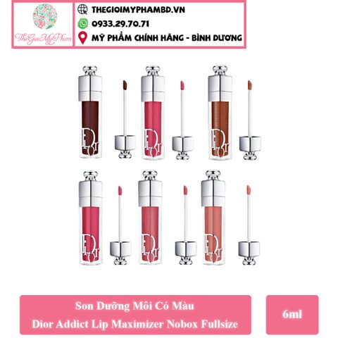 [KTD] Son Kem Dưỡng Dior Maximizer Nobox 6ml (Ko Hộp) #037