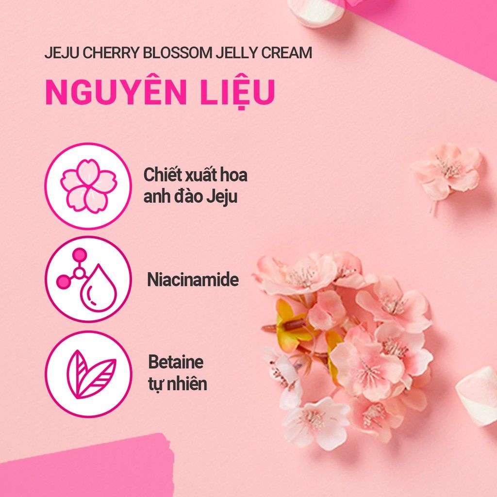 Kem Innisfree Cherry Blossom Jelly Cream 50ml