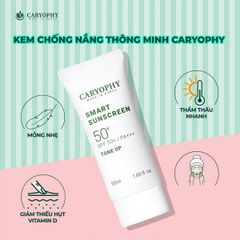 Kem Chống Nắng Caryophy Smart Sunscreen Tone Up SPF50+ PA+++ 50ml